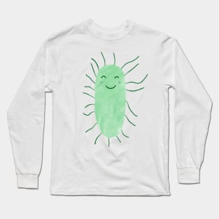 E.coli Cute &amp; Happy. Long Sleeve T-Shirt